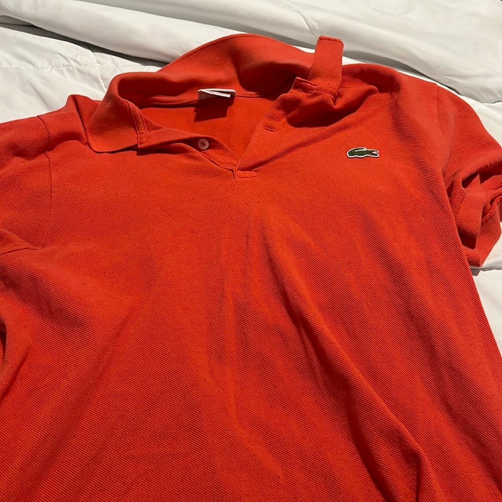 Vintage salmon Lacoste shirt